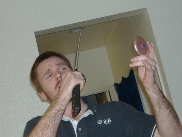 this is how a real man shaves.......