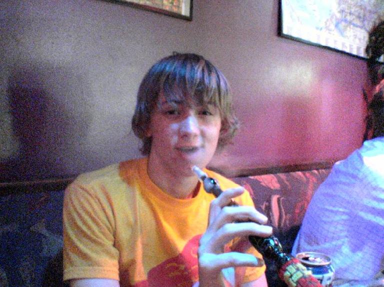 this is me chillin at a hookah bar woop woop