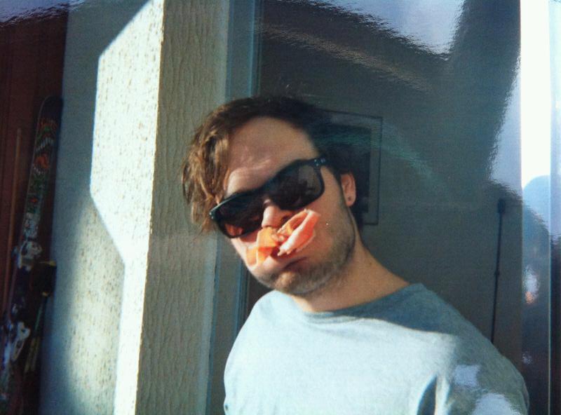 this is me eating some ham