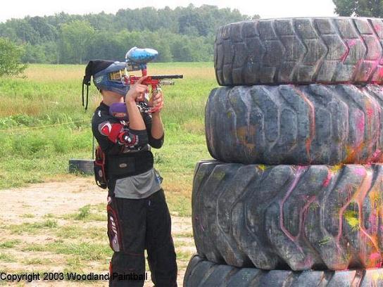 This is me playing on our tournment paintball team at the Woodland Summer 5-man, if you want to see