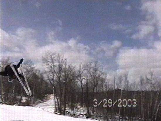 This is me Taking off for a cork