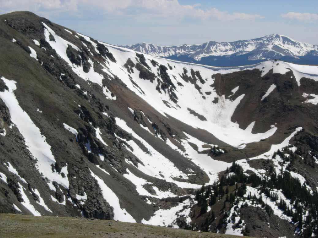 this is the cirque we're going to ski