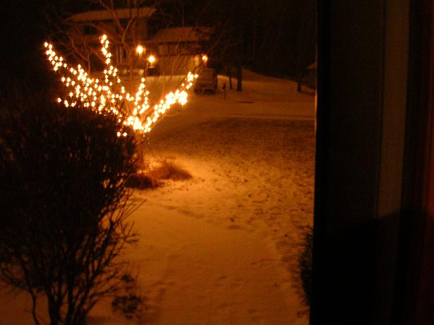 this is the first real snow weve gotten