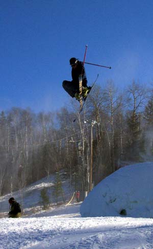 This is the first ski day of the year!