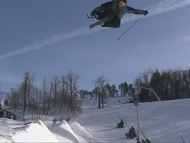 This is what it looks like right before someone lands on you...