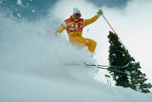 this is what skiing is to the public...YAY !