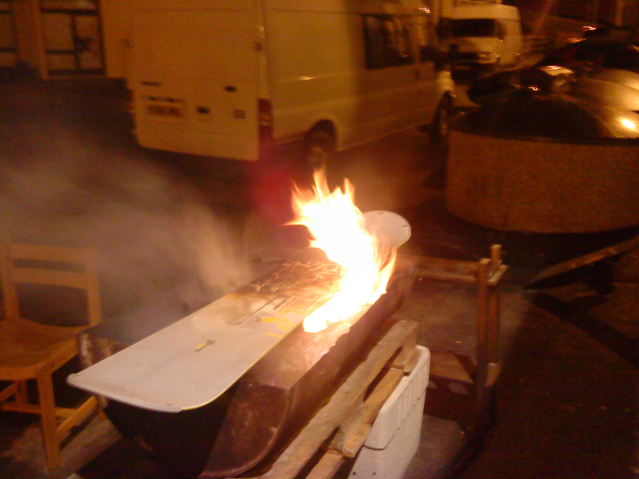 This is why we don't snowboard!