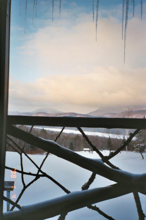 This was in the Adorondaks in NY during breakfast, early day.