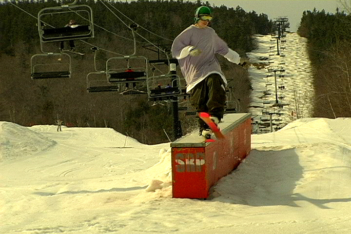 Thizzle dance on box