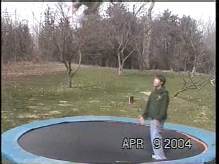 Those are my feet up there.