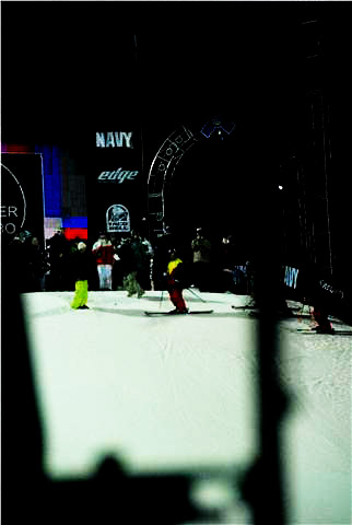 Through fat mans crane