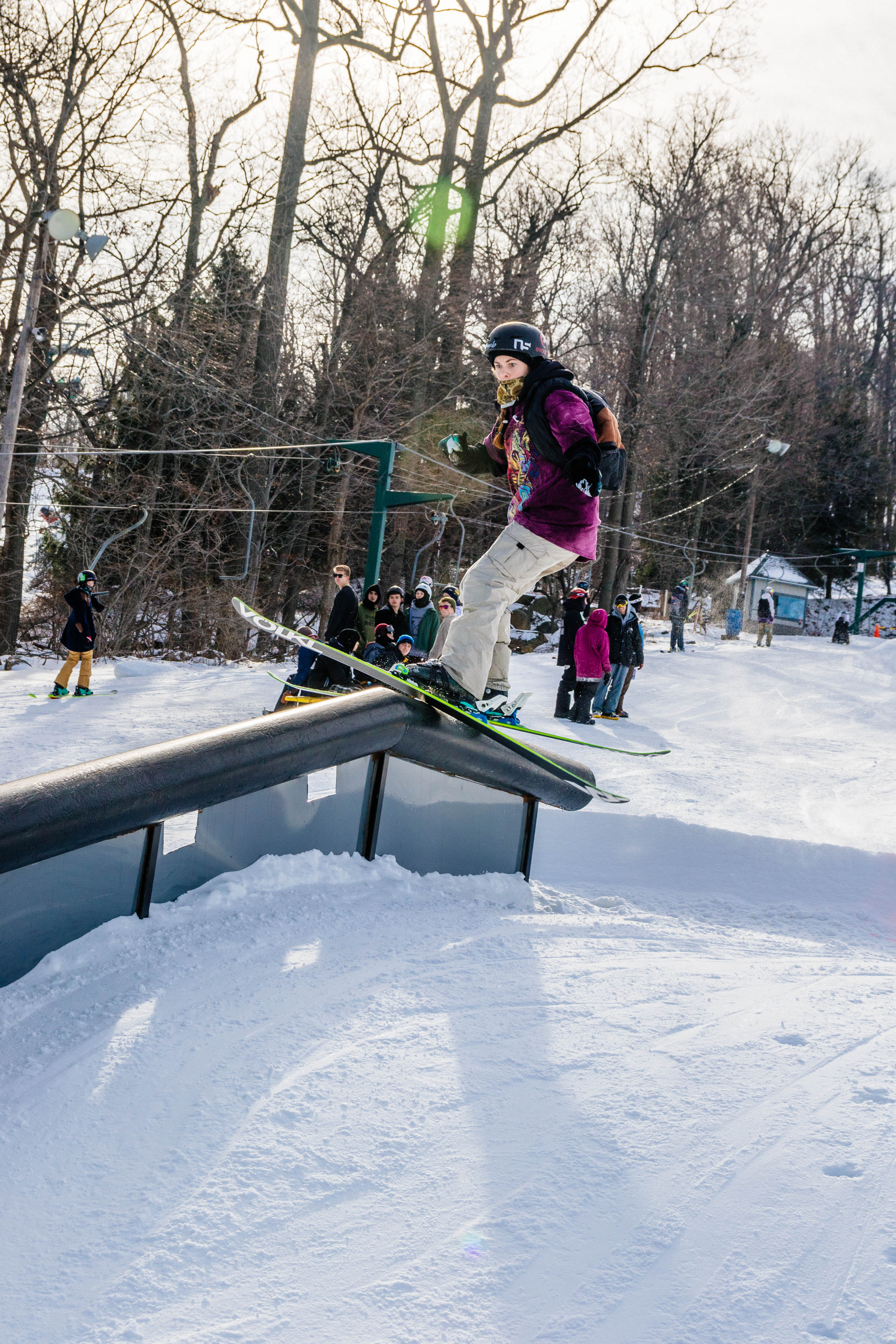 Throwdown railjam