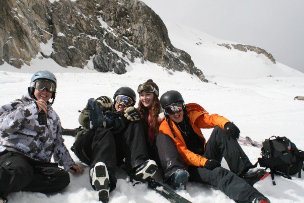 Tignes Glacier in the Autumn
