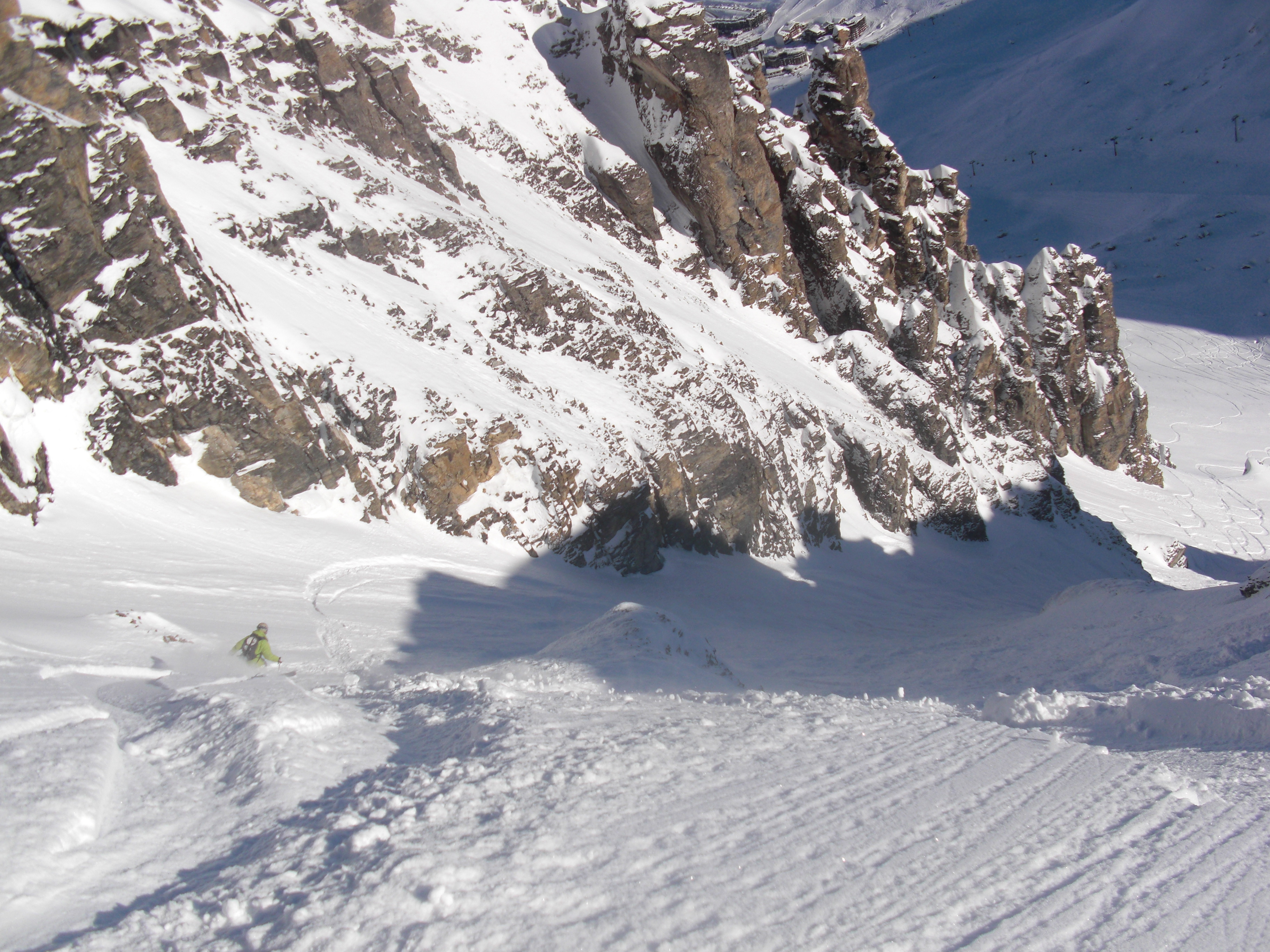 Tignes p3 couloir