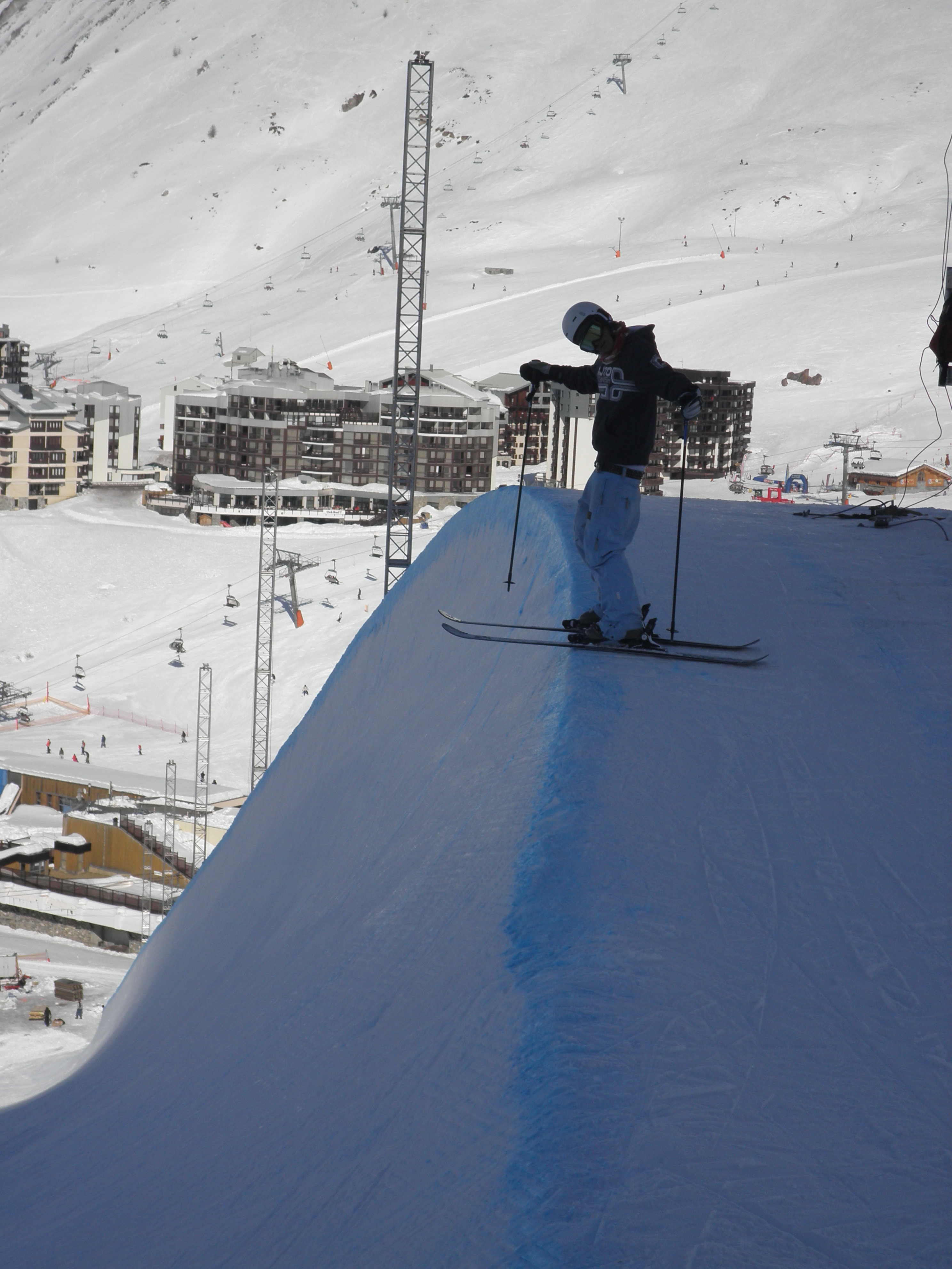 Tignes X-games superpipe