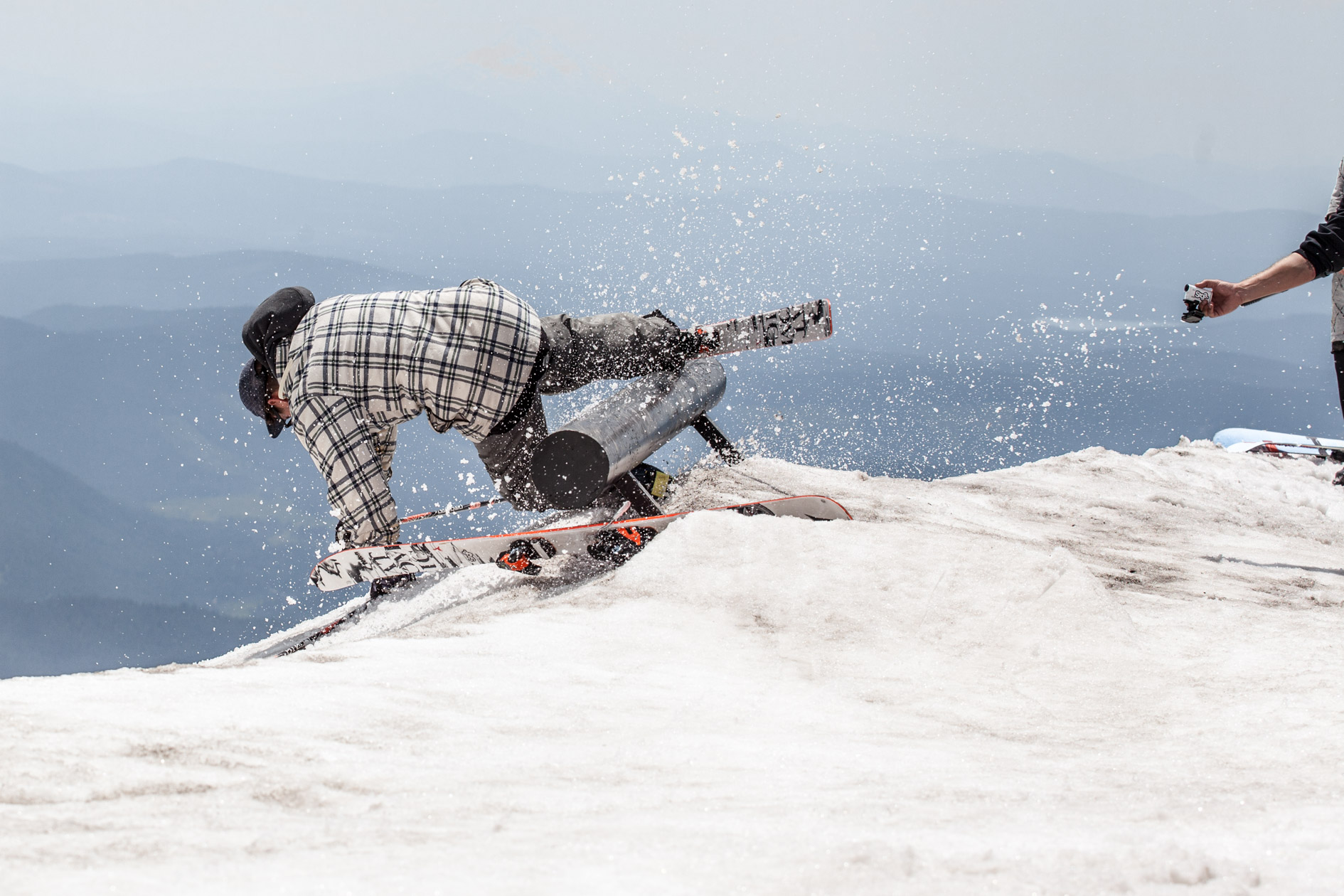 Tim Durtschi bites it