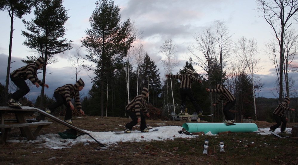 Timmy g snowboard sequence