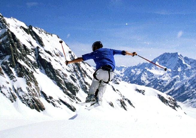 Timmy rippin' the steeps and deeps