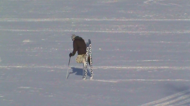 Tips standing in the middle of no where