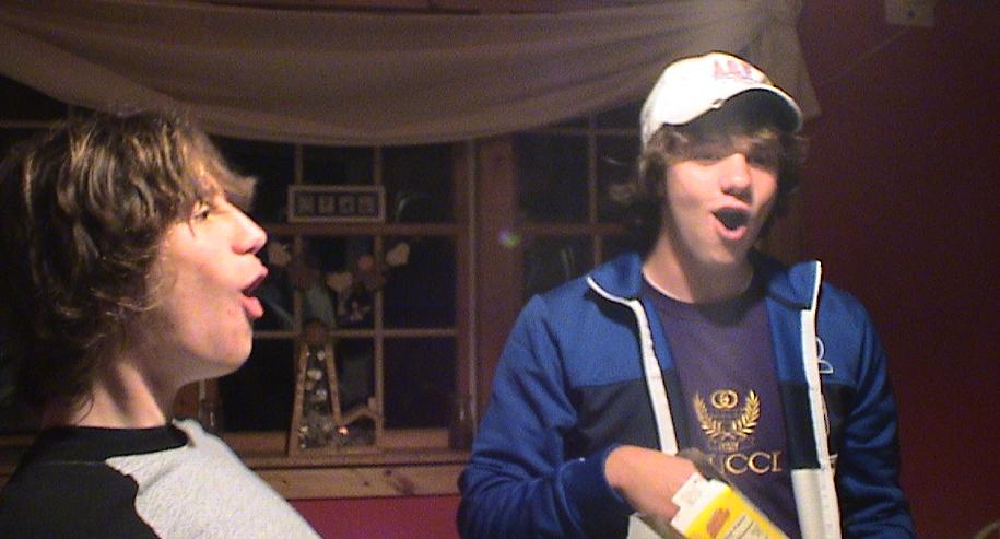 toasted and imitating a video they saw on ebaums