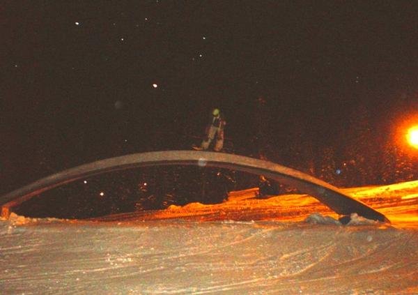 Toll Bridge at Night