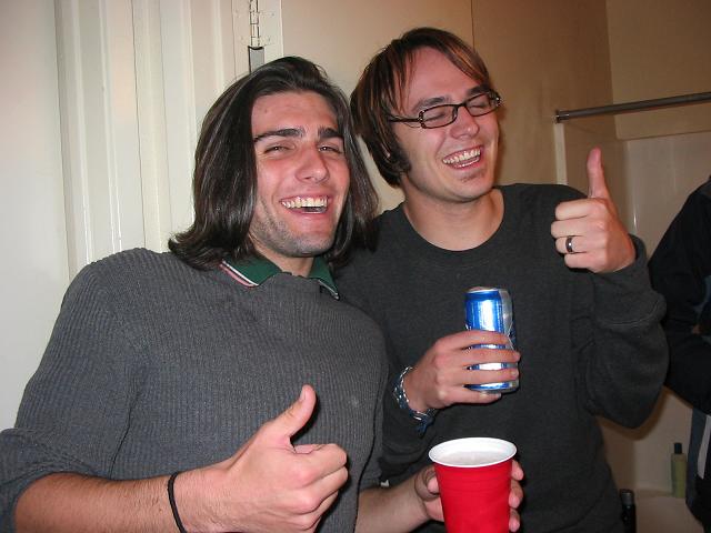 Tom Cruise at the robot party on fri!!