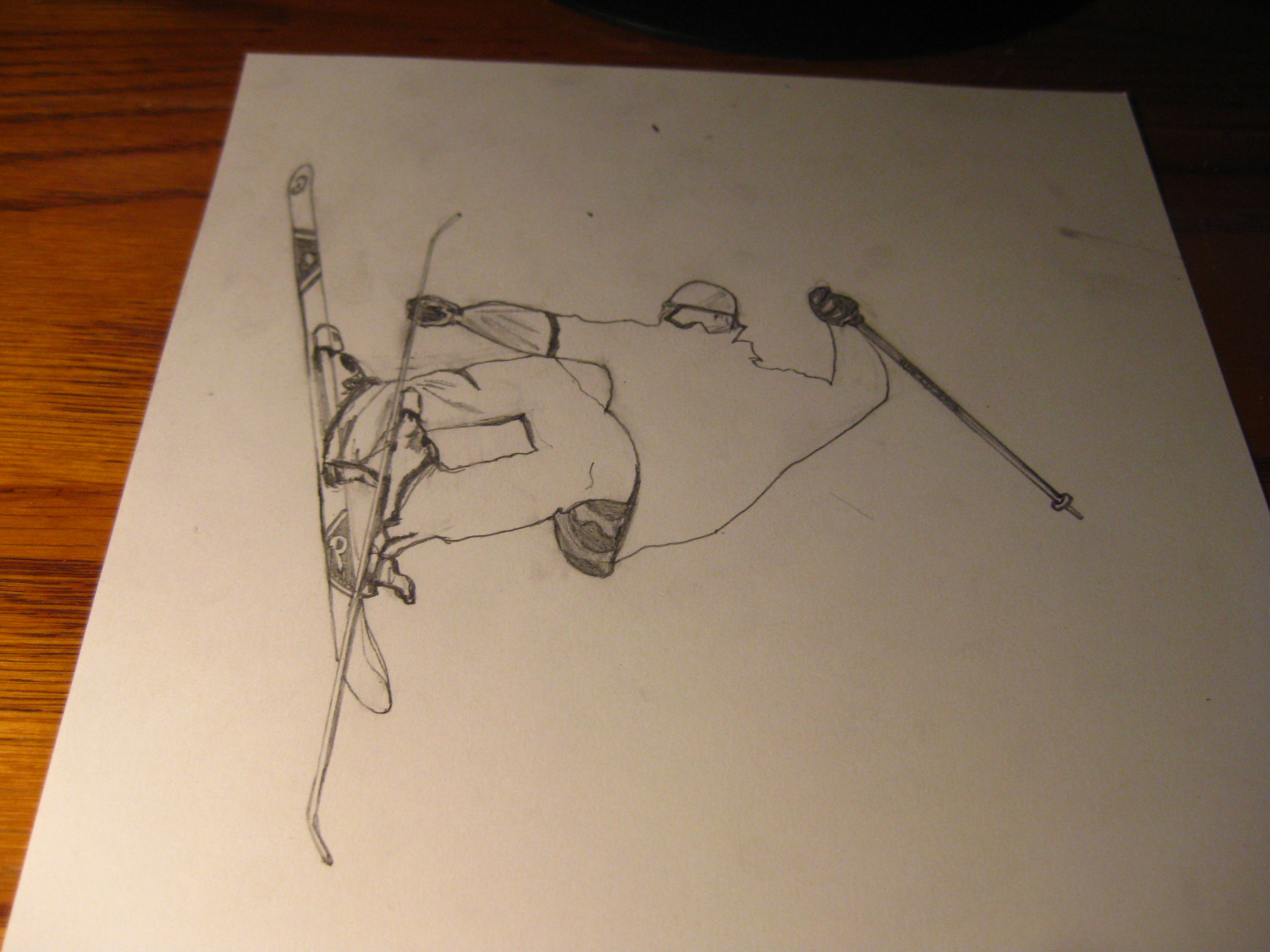 Tom Wallisch drawing