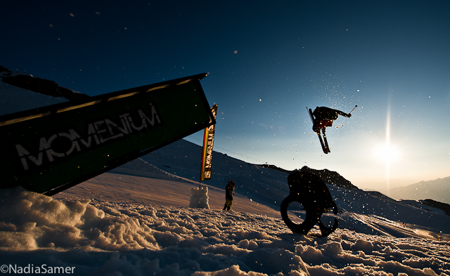 Tom Wallisch sending into the sunset.