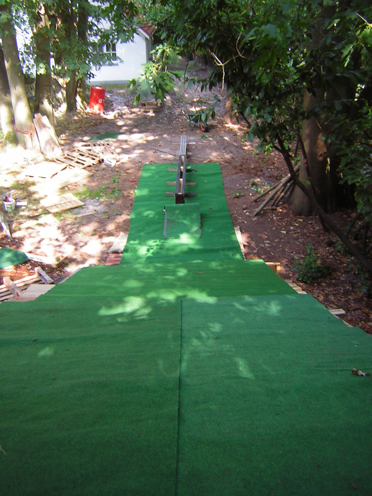 Top down view, 12ft height (4m  -)