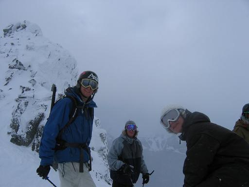 top of 1800 ft chute