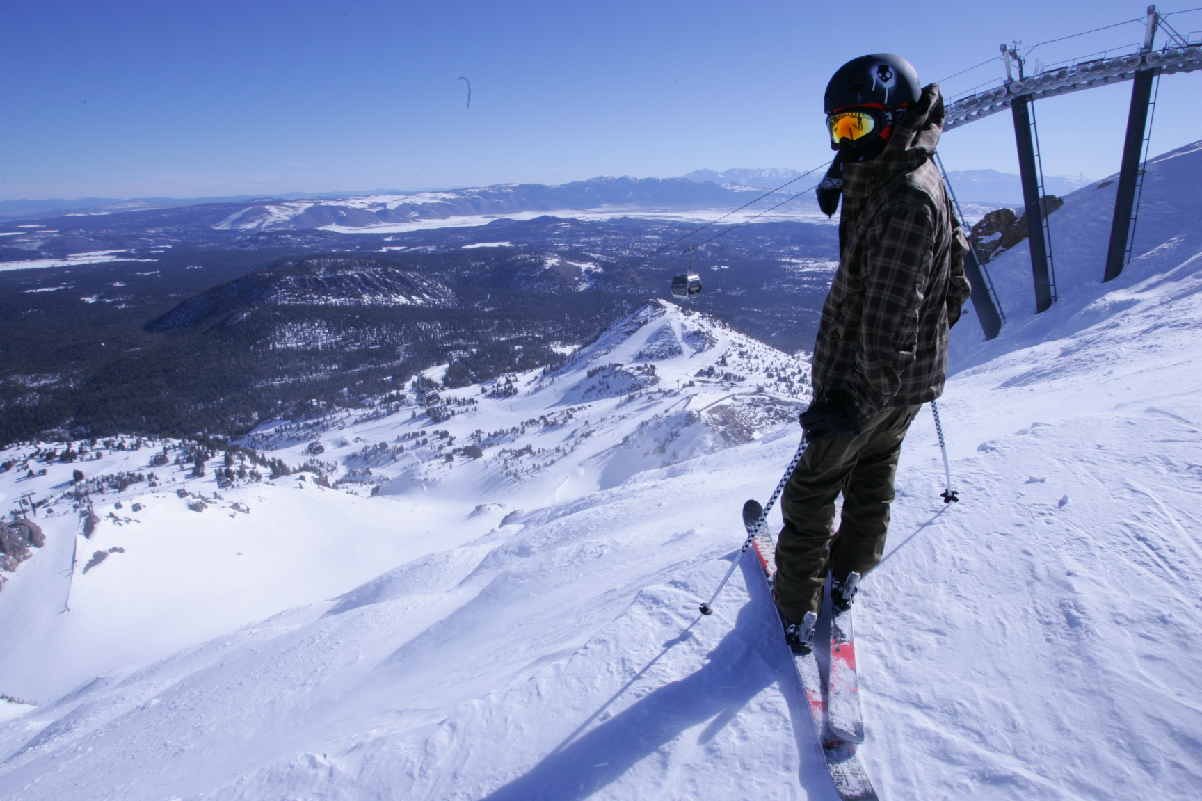 Top of gondola - Mammoth