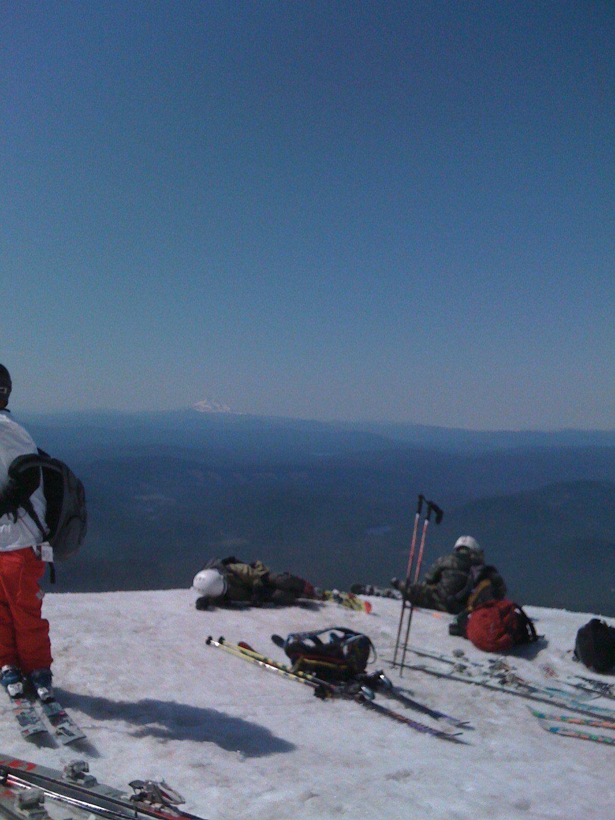Top of Hood, Jefferson in the background