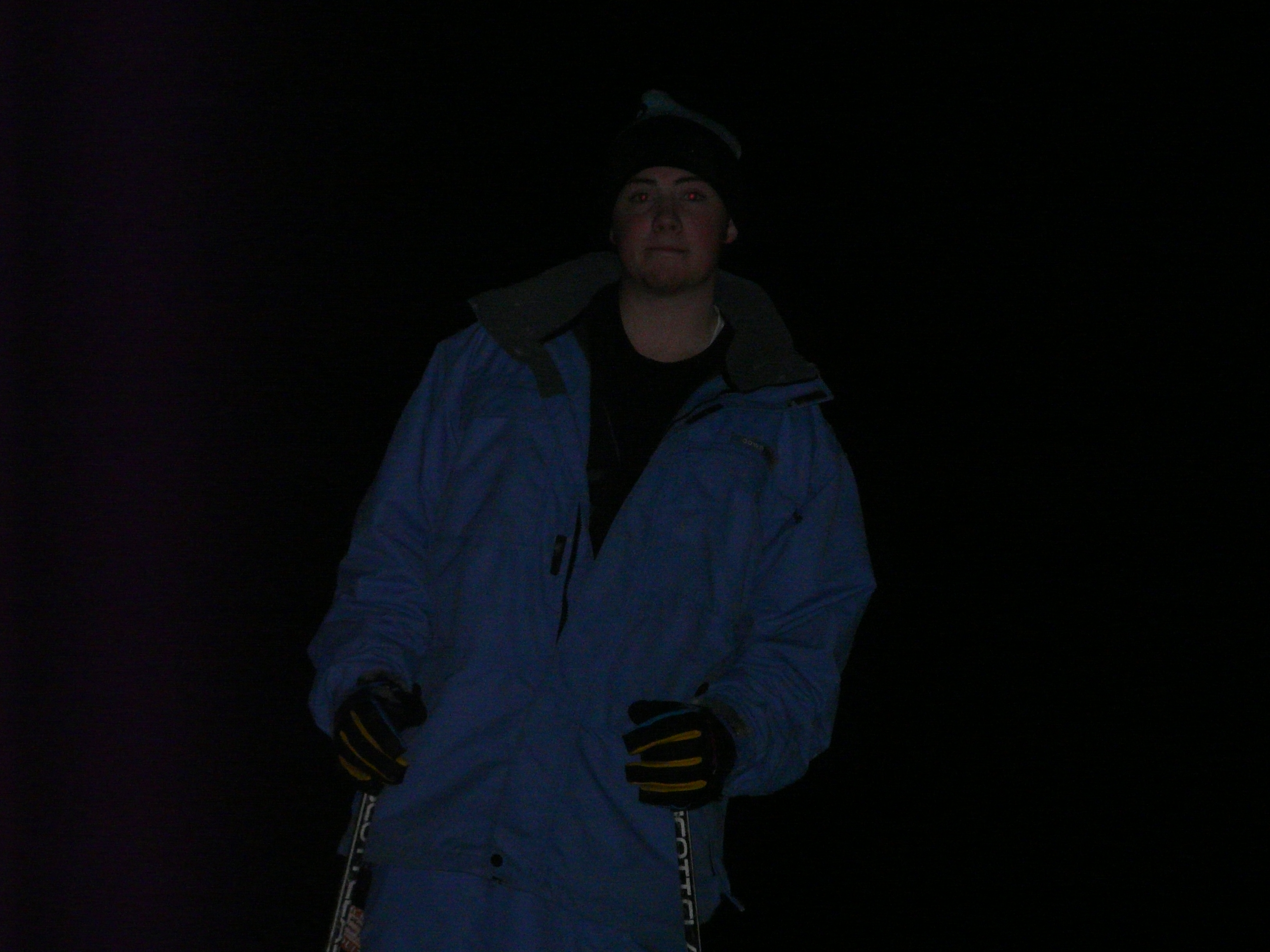 Top of in run christmas eve urban