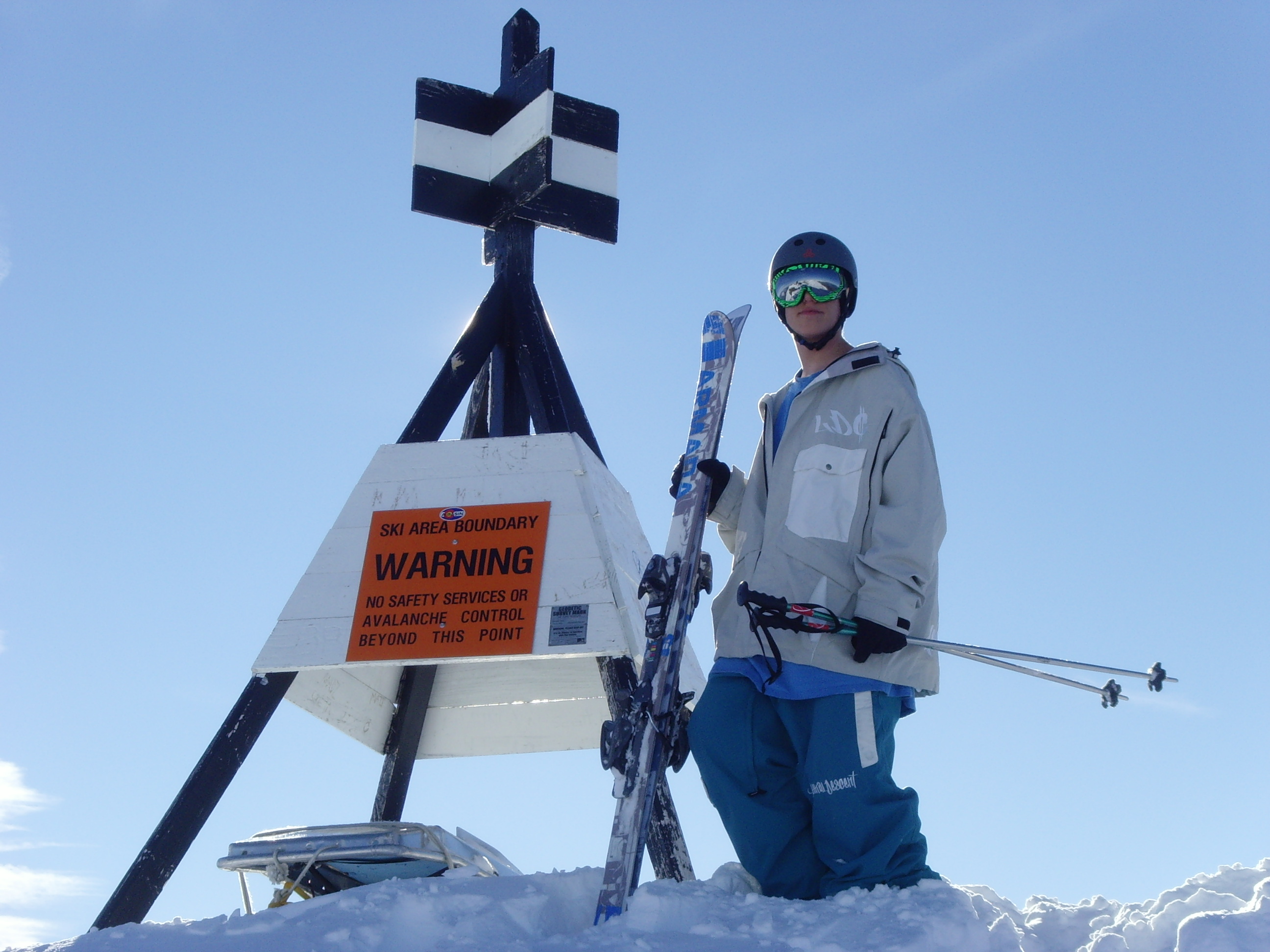 Top of Treblecone NZ