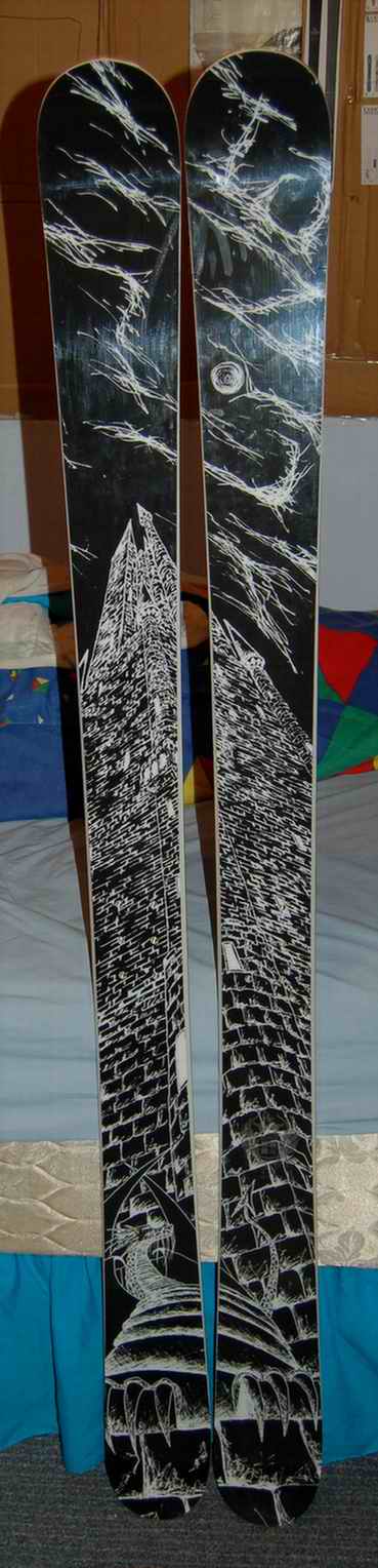 Top View of my Line Elizabeth Skis