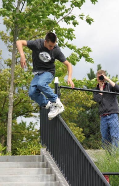 Topsoul on down rail