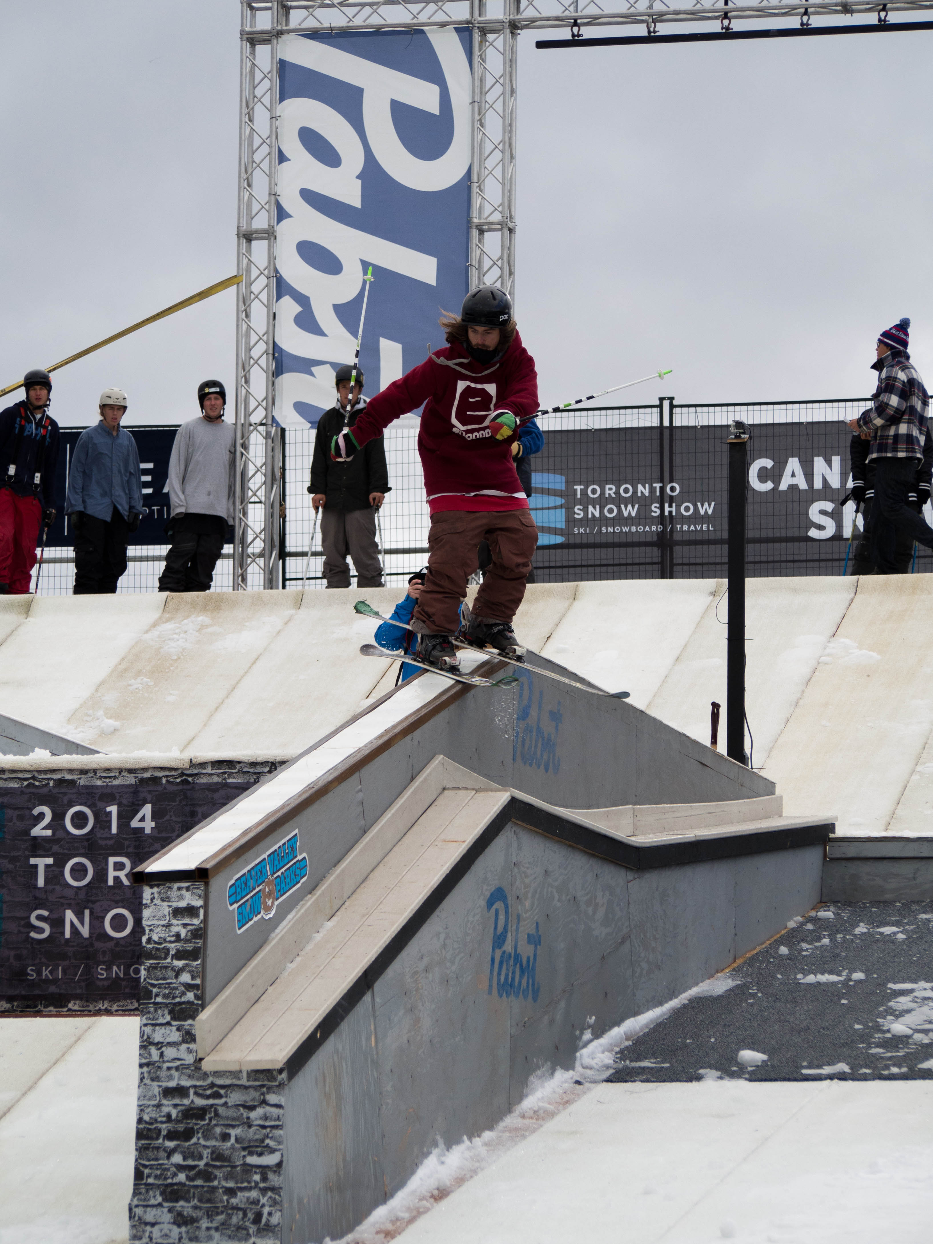 Toronto Snow Show Pro Rail Jam