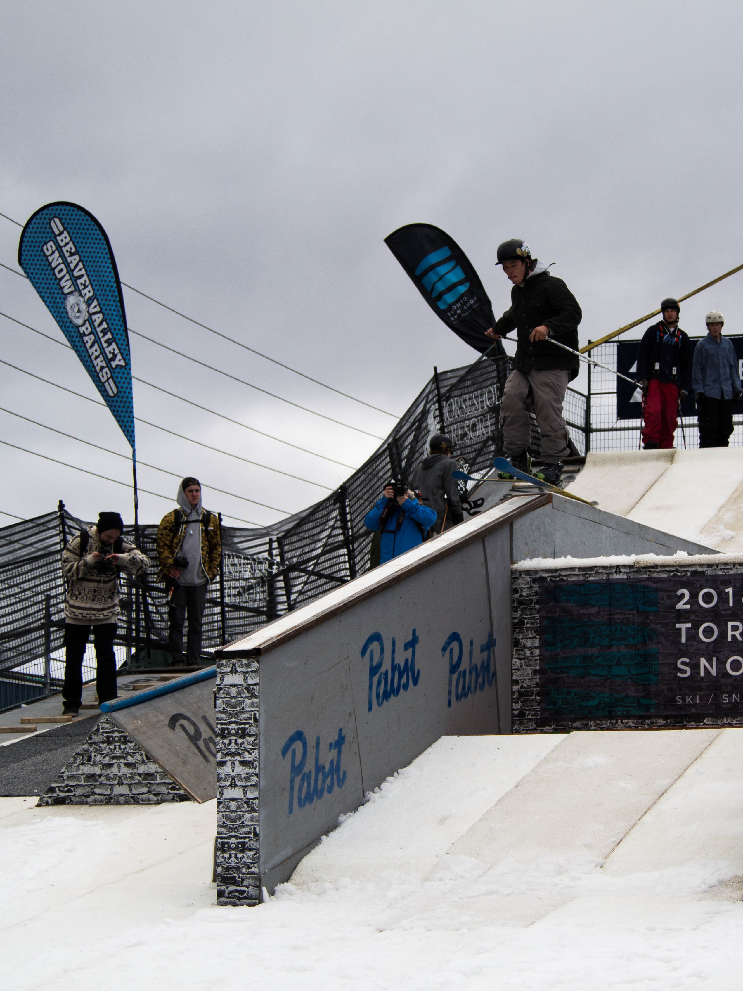 Toronto Snow Show Pro Rail Jam