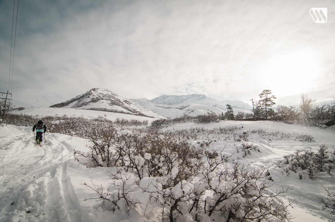 Touring in the foothills above SLC