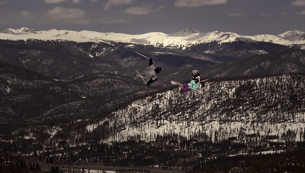 Traffic jam on freeway