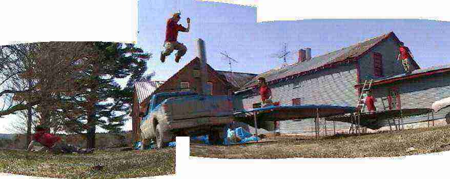 tramp to tramp to truck to flat