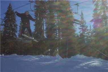 Trapezoid rail at Boreal
