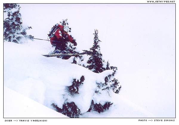 Trav Droppin' the Small Rock