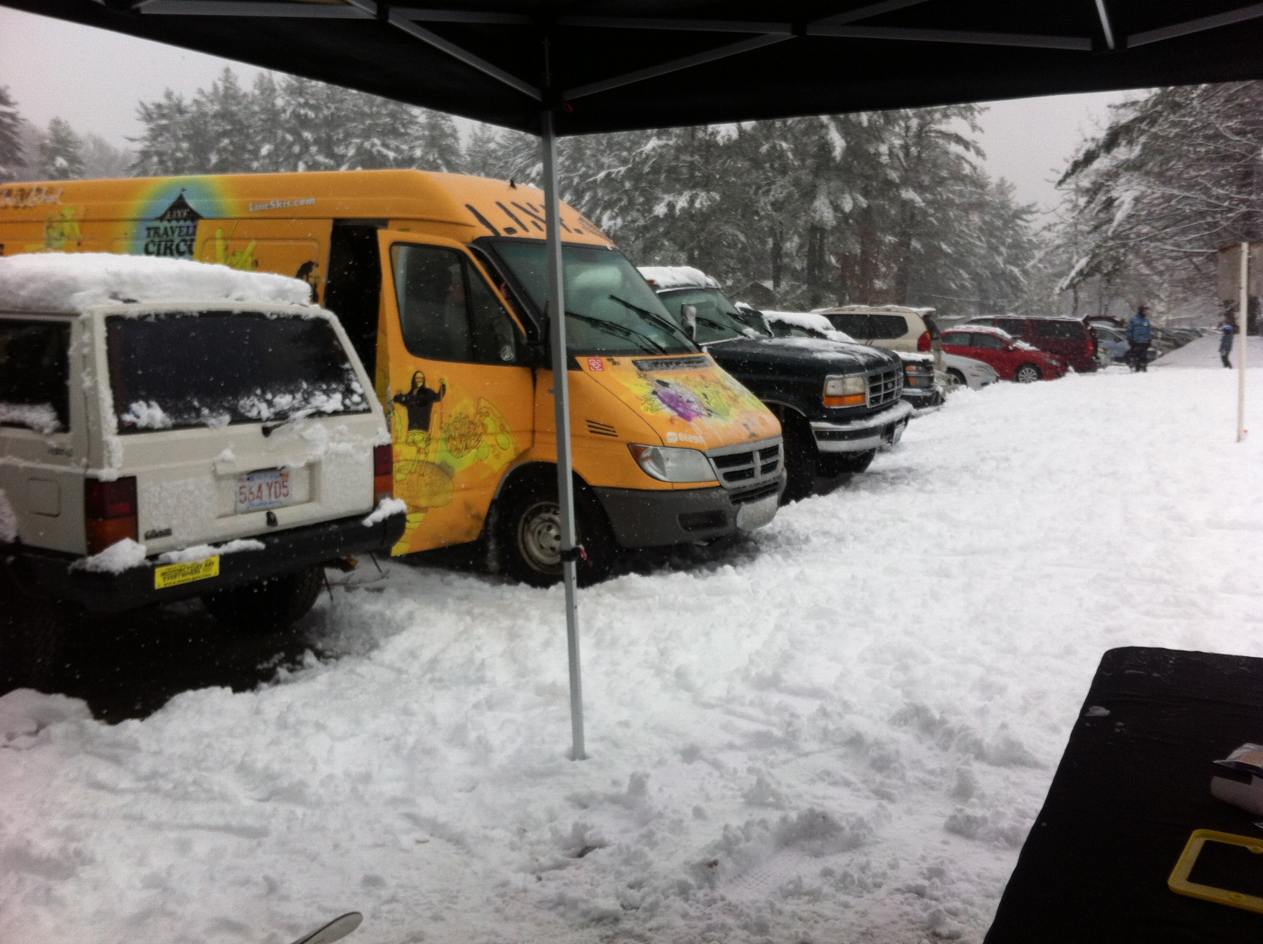 traveling circus van