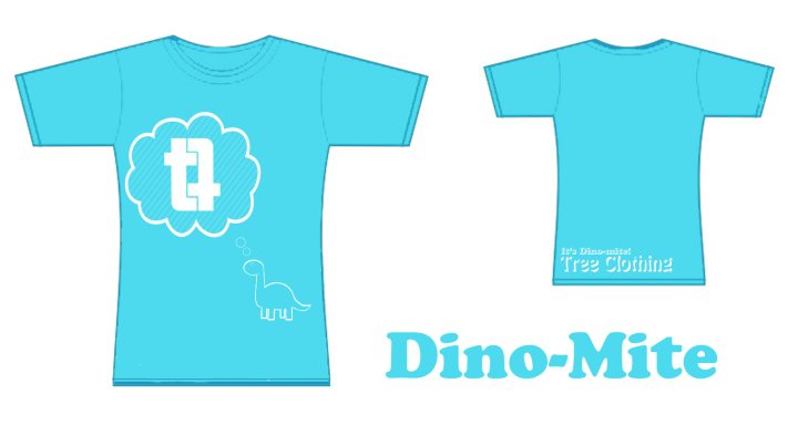 Tree dino-mite tee