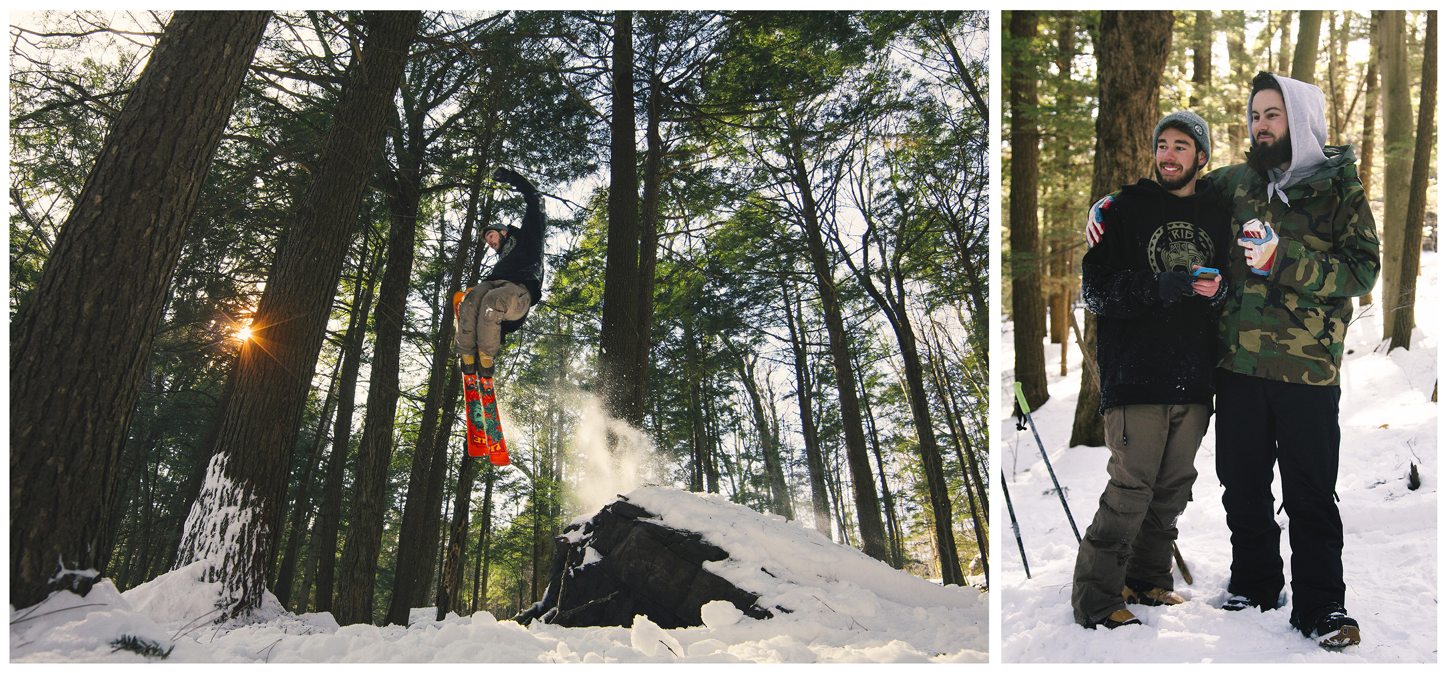 Trees, Skis and Heavy B's