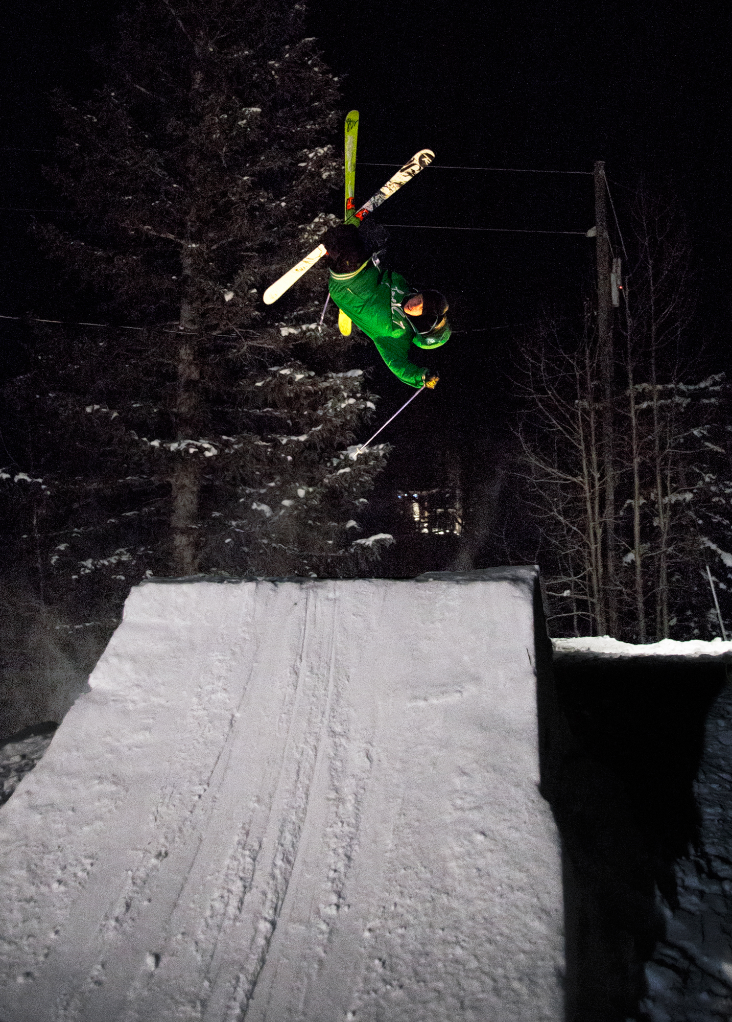 Trent on the Backyard Jump