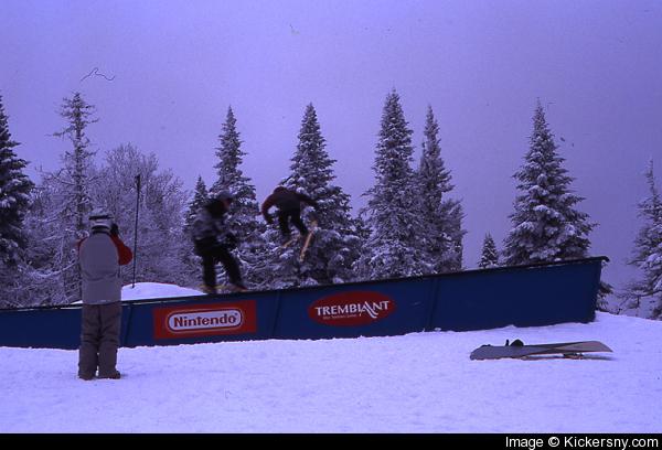 trevor does the "up" rail, while nicks throws down a 3 at the same time