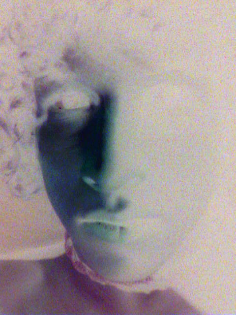 Triiiiipy simple negative of me face