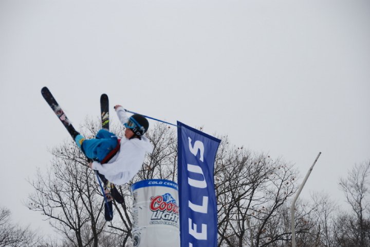 Triple challenge railjam